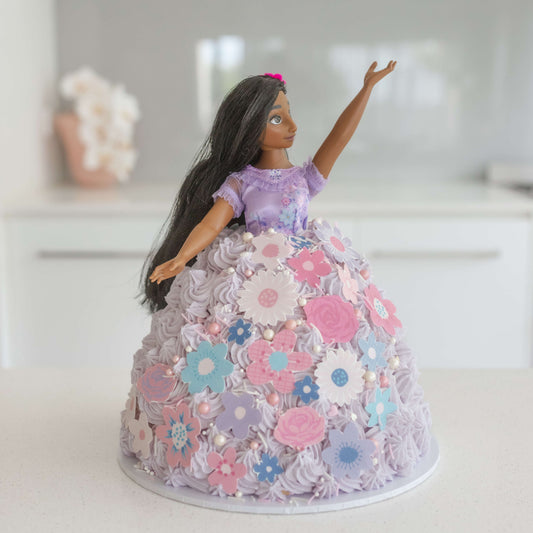 Floral Princess Dolly Varden Cake Kit