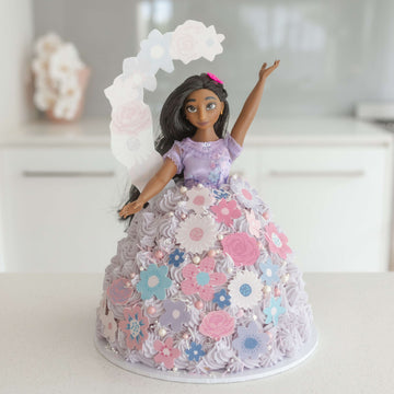 Floral Princess Dolly Varden Cake Kit