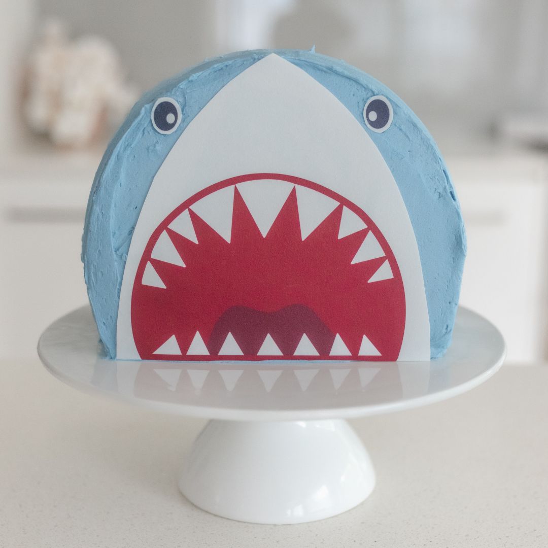 Jaws-ome Shark Cake