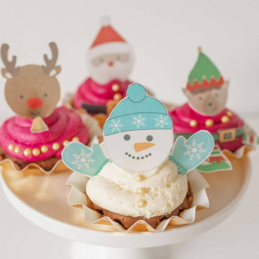 Jolly Christmas Cupcake Kit