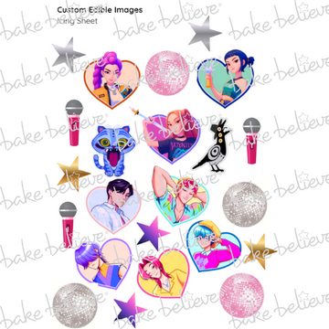 KPop Edible Images