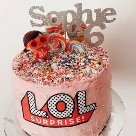 Custom Surprise Dolls Cake Kit