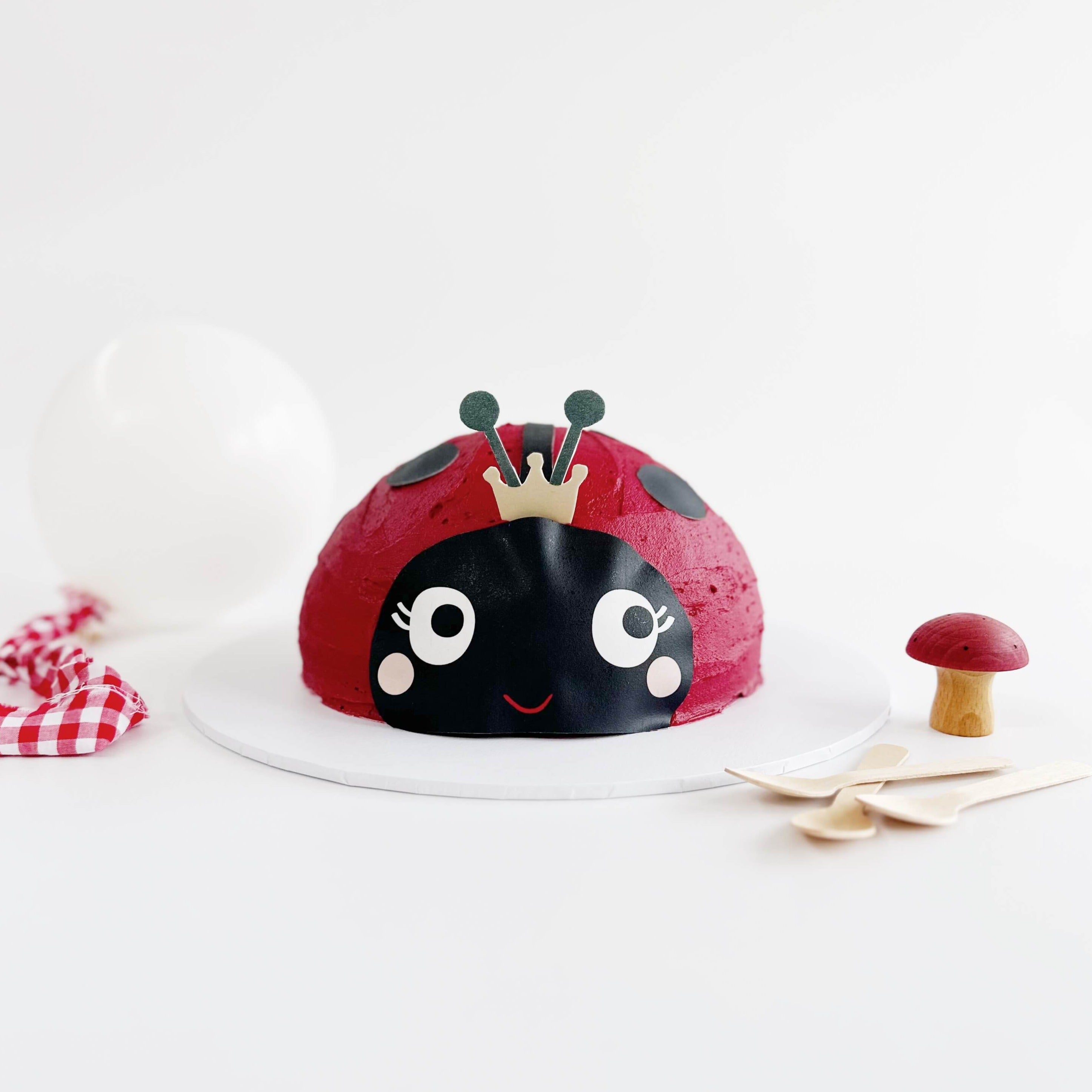 Cake Walk: Lady Bug 1st Birthday Cake & Cookies