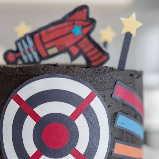 Laser Tag Cake Kit