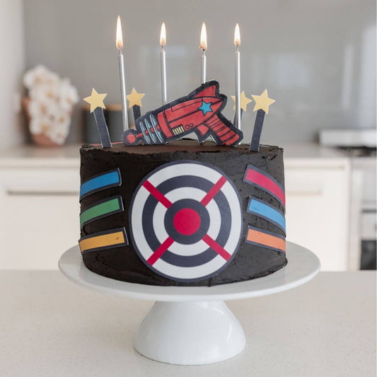 Laser Tag Edible Image Set