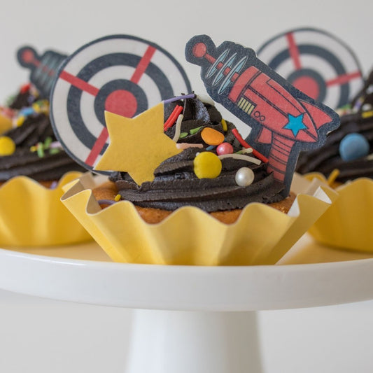 Laser Tag Cupcake Kit