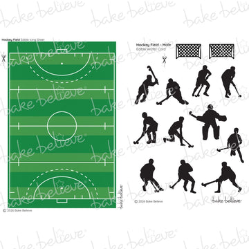 Male Hockey Edible Images