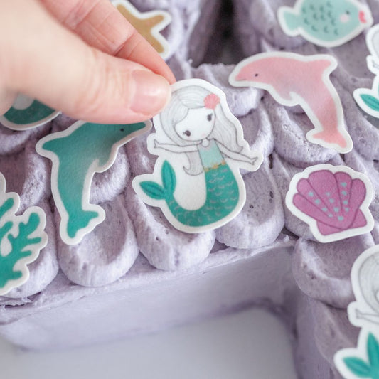 Mermaid Number Cake Kit
