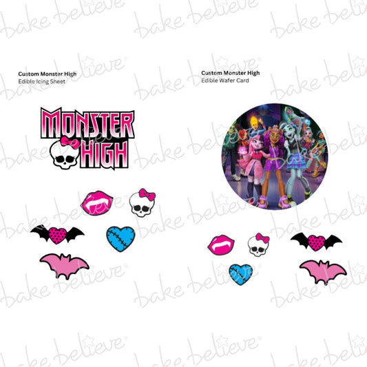 Custom Monster School Cake Kit
