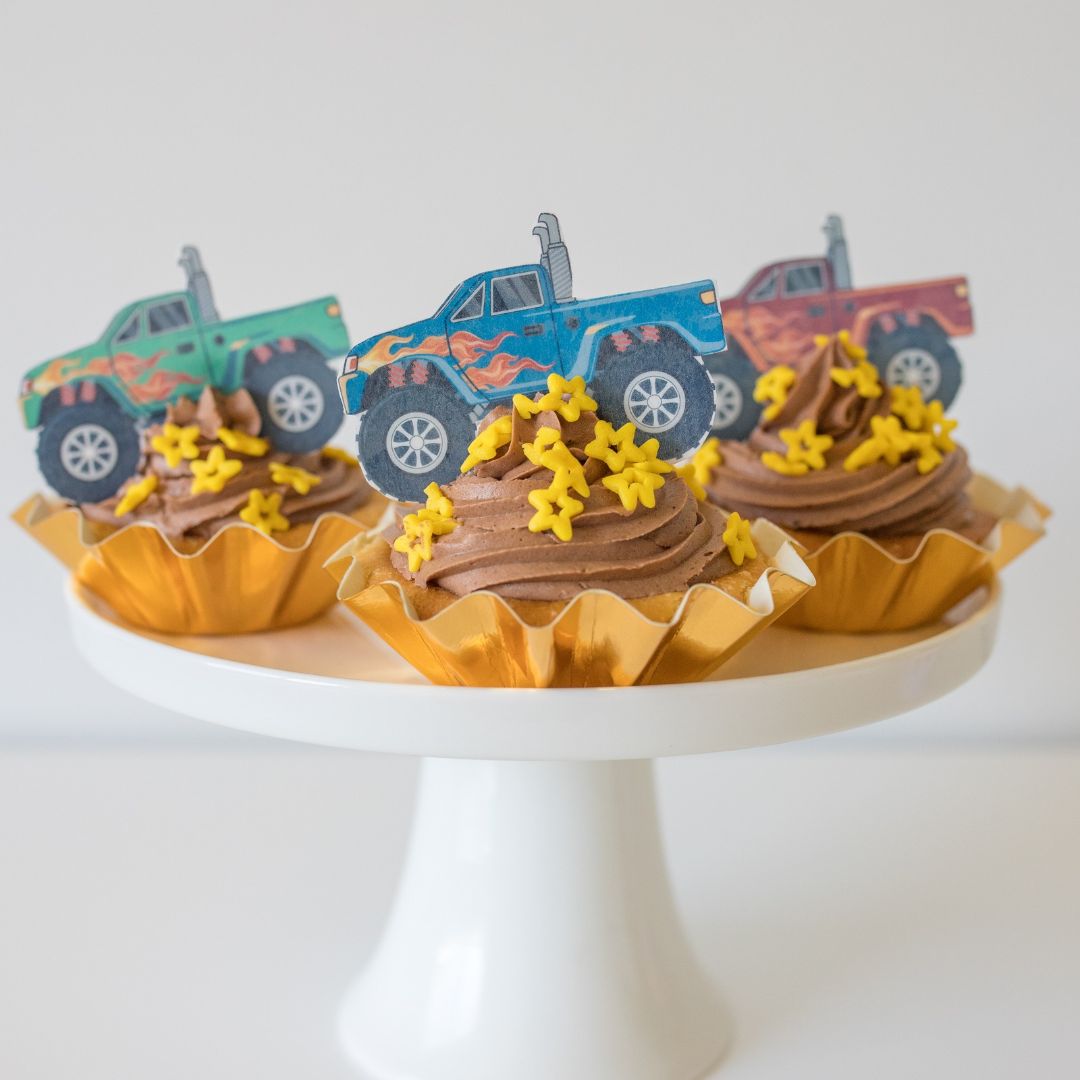 Monster Truck Cupcake Kit