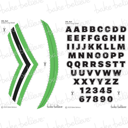 NRL Ball Edible Images