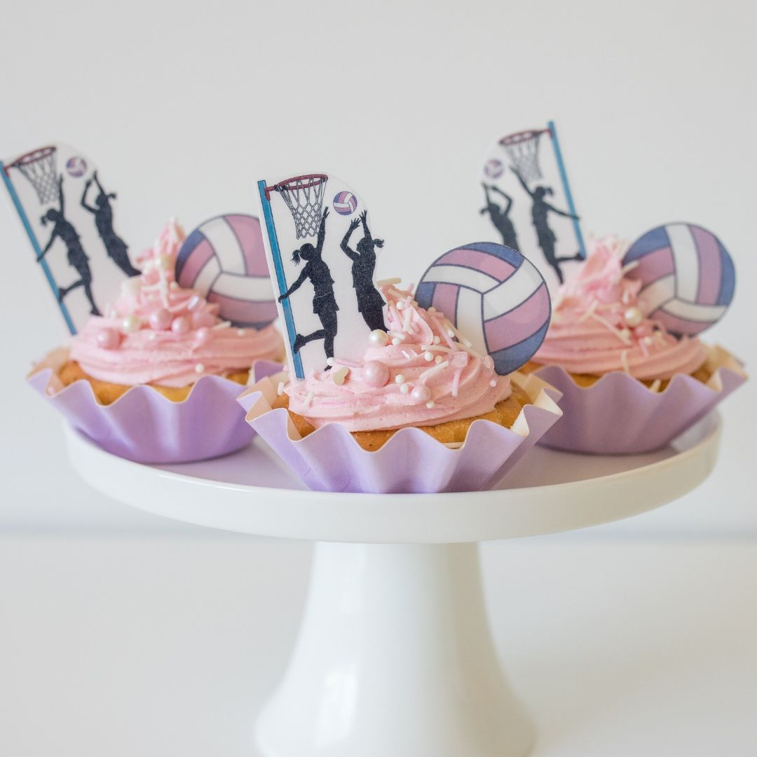 Netball Cupcake Kit