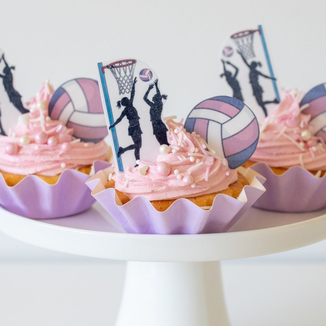Netball Cupcake Kit