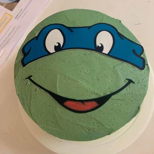 Custom Ninja Turtle Cake Kit