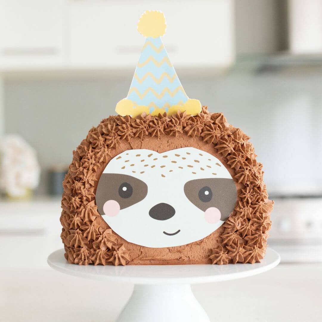 Party Sloth Cake Kit