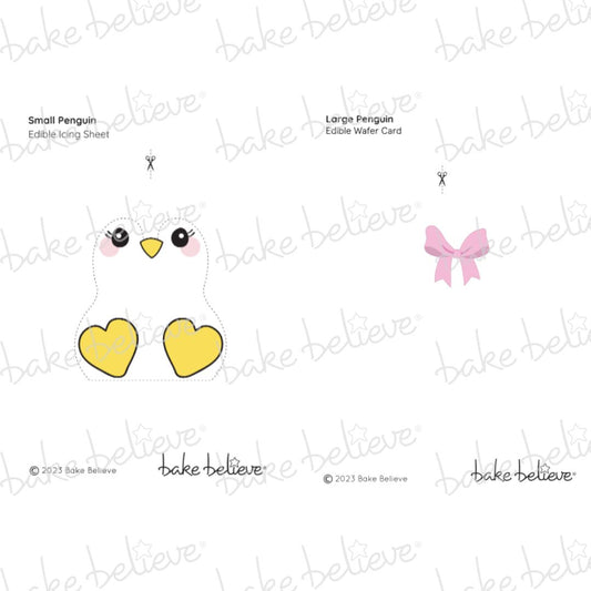 Penguin Edible Image Set