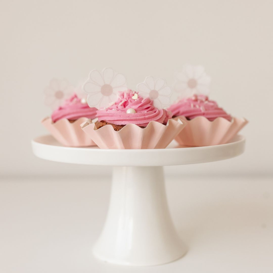 Pink Daisy Cupcake Kit