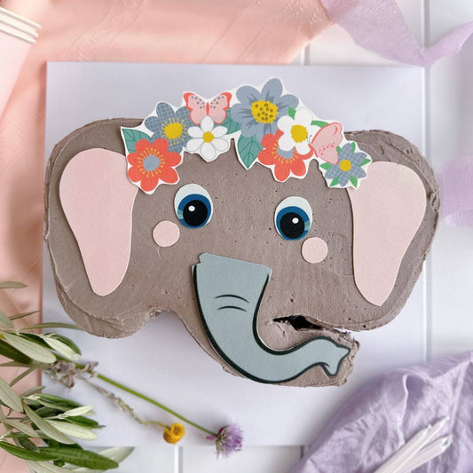 Pink Elephant Cake Kit