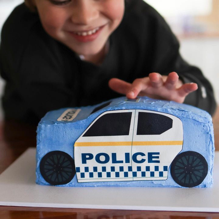 Police Car Cake Kit | Bake Believe