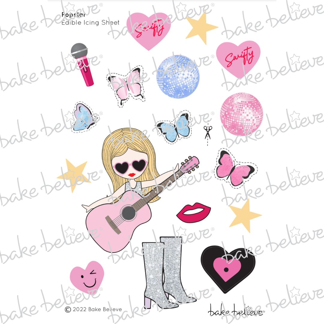 Popstar Edible Images