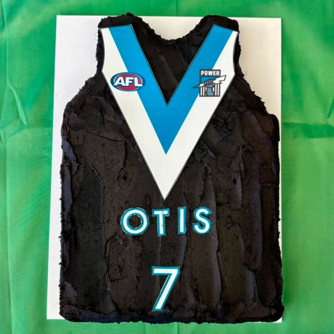 Port Adelaide AFL Jersey Cake Kit