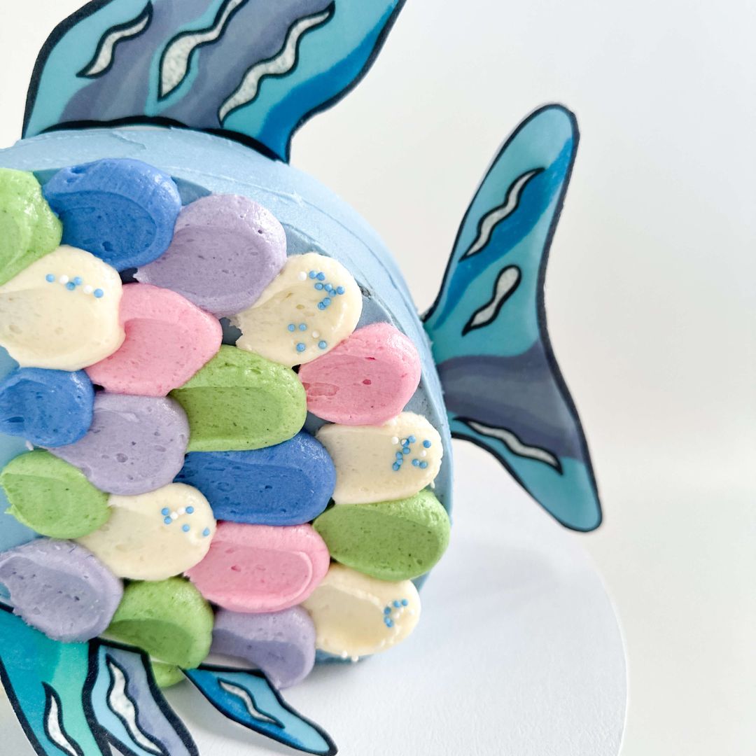 Rainbow Fish Cake Kit