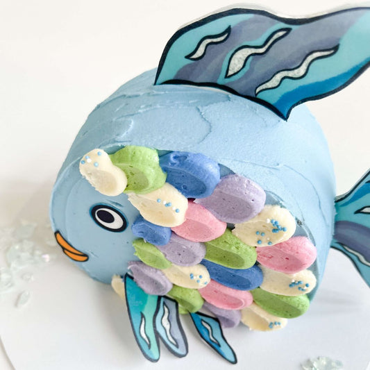 Rainbow Fish Cake Kit