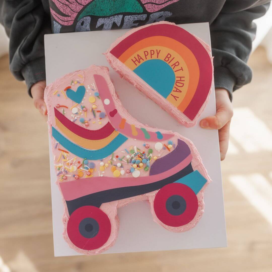 Roller Skate Cake Kit