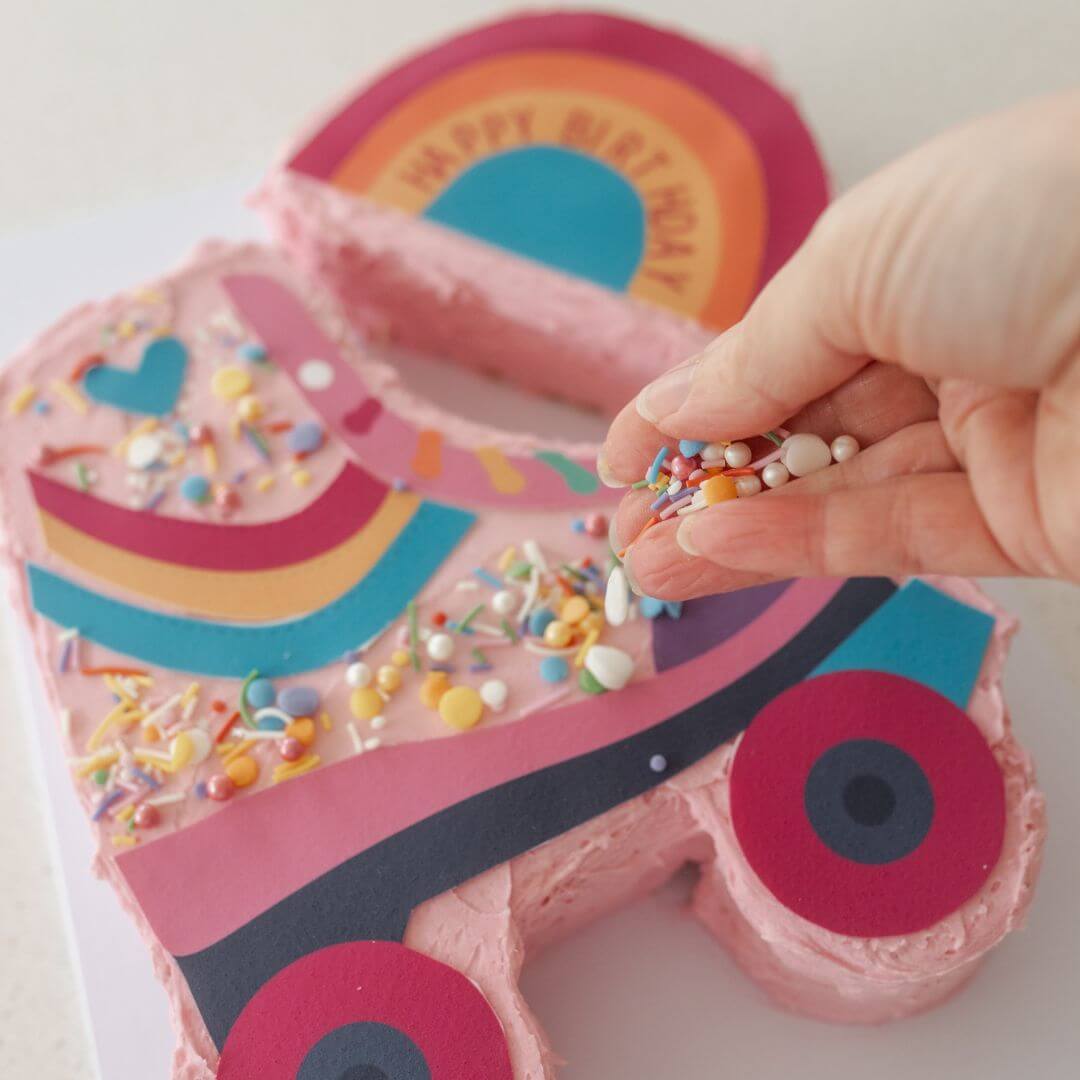 Roller Skate Cake Kit