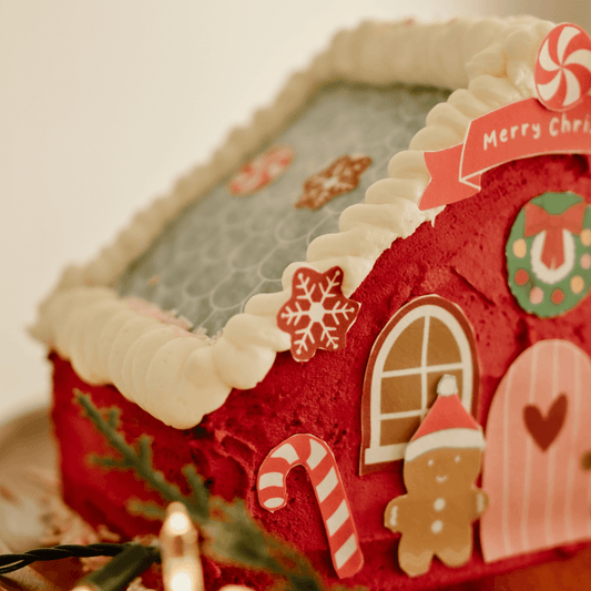 Christmas House Cake Kit