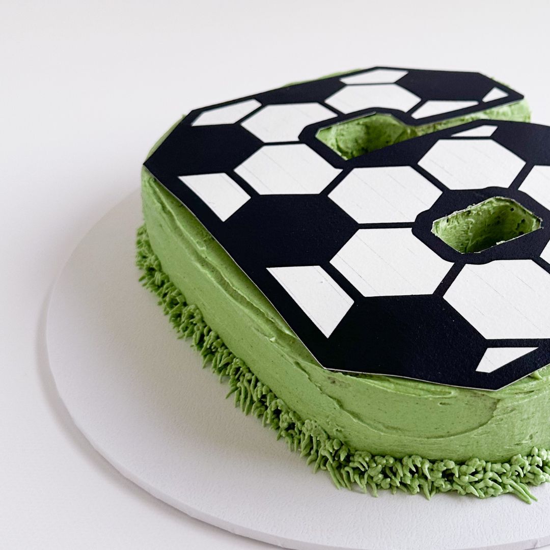 Soccer Number Cake Kit