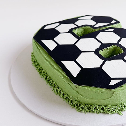 Soccer Number Cake Kit