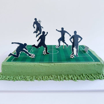 Soccer Pitch Cake Kit