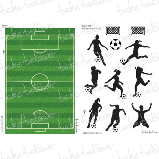 Soccer Pitch Edible Images