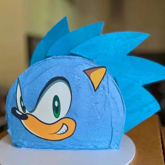 Custom Speedy Hedgehog Cake Kit