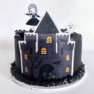 Spooky Castle Cake