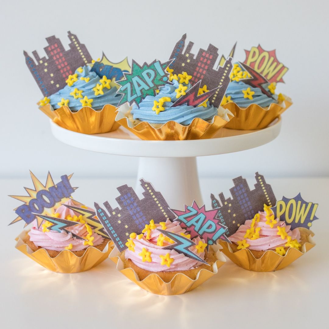 Superhero Cupcake Kit