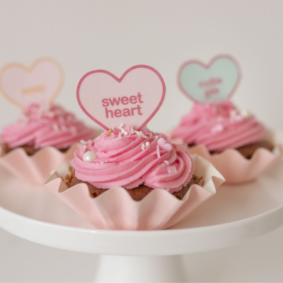 Sweet Heart Cupcakes