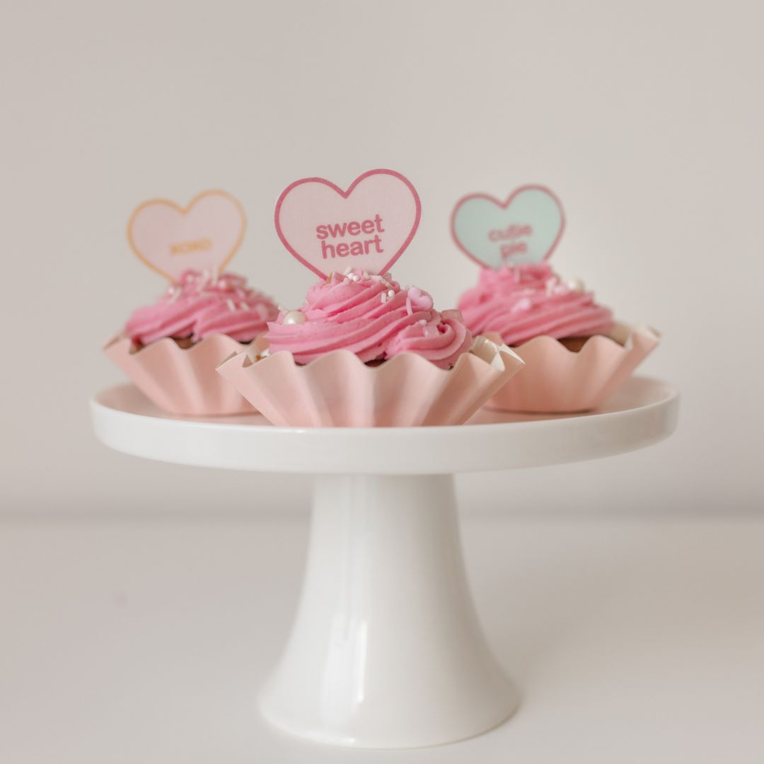 Sweet Heart Cupcake Kit