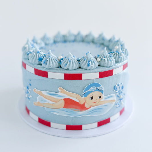 Lap Swimming Cake Kit