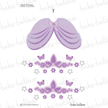 Tower Princess Dolly Varden Edible Images