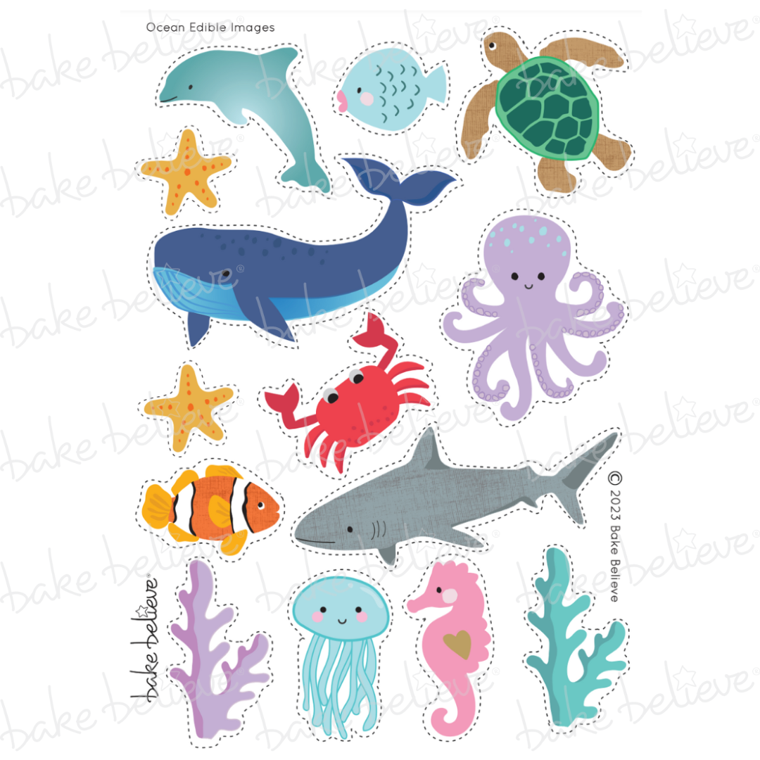 Under The Sea Edible Images