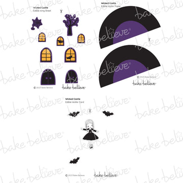 Wicked Castle Edible Image Set