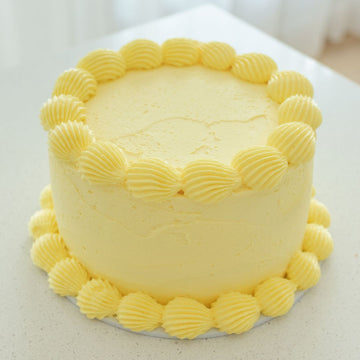 Yellow on Yellow Vintage Cake Kit
