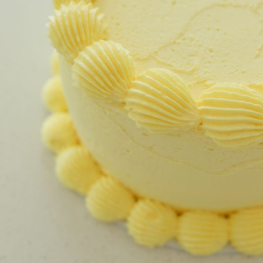 Yellow on Yellow Vintage Cake Kit