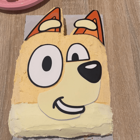 Custom Orange Dog Cake Kit