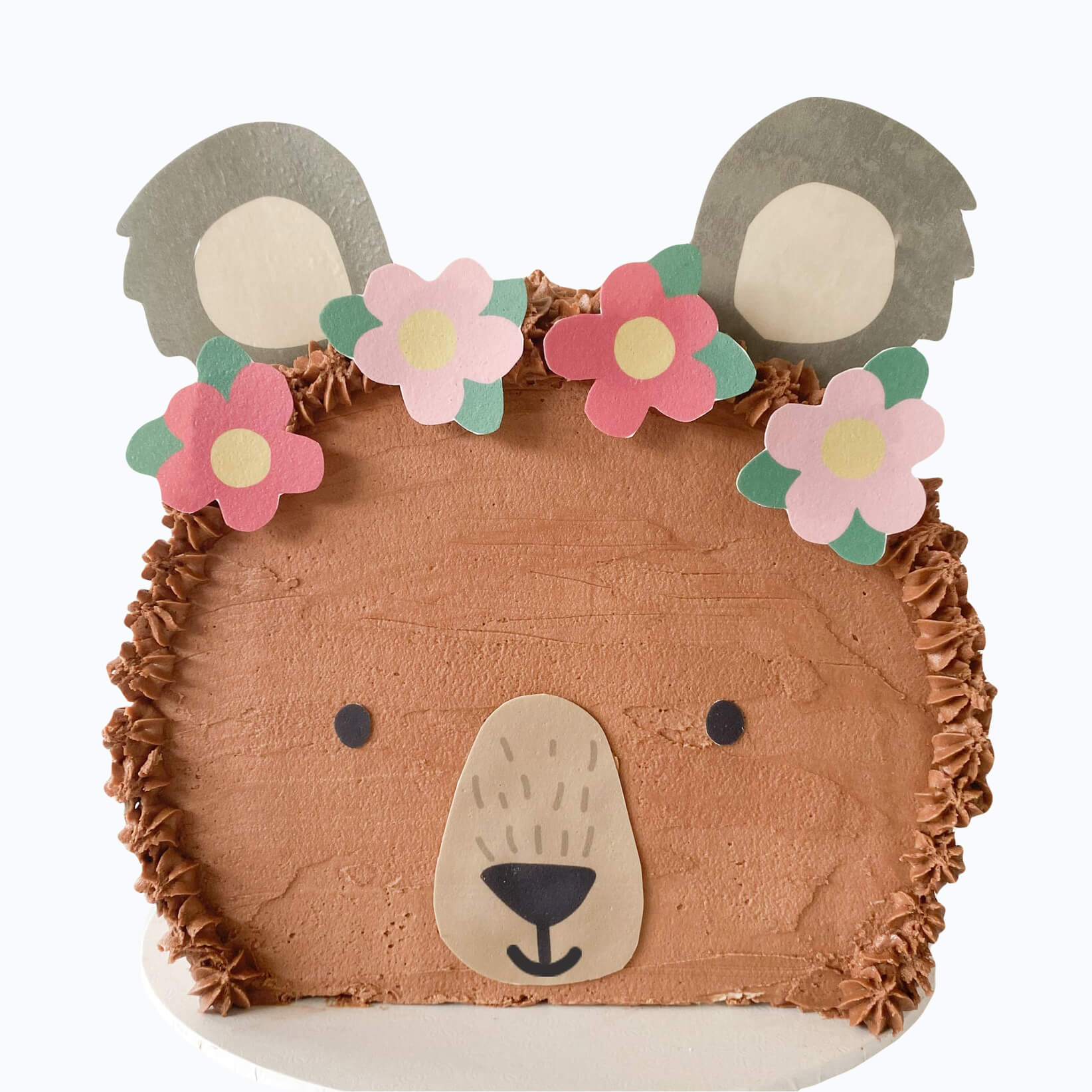 Floral Bear Cake Kit