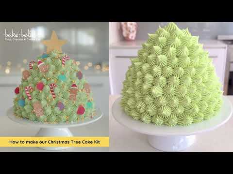 How to make our Christmas Tree Cake Kit 