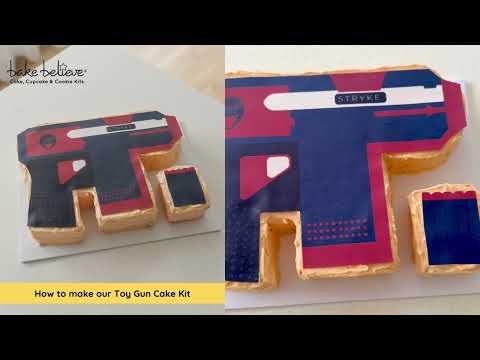 How to make our Toy Gun Cake Kit