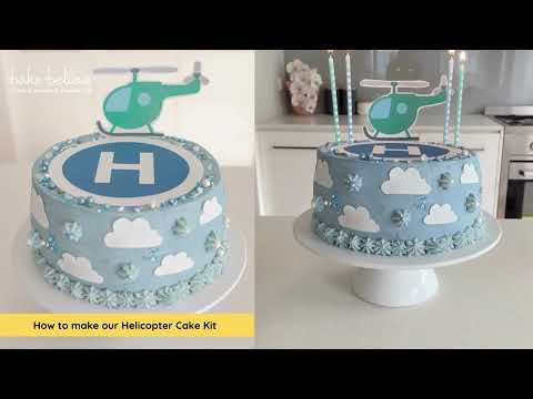 How to make our Helicopter Cake Kit